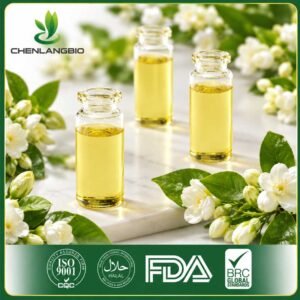 Jasmine essential oil supplier offering natural Jasminum sambac flower oil